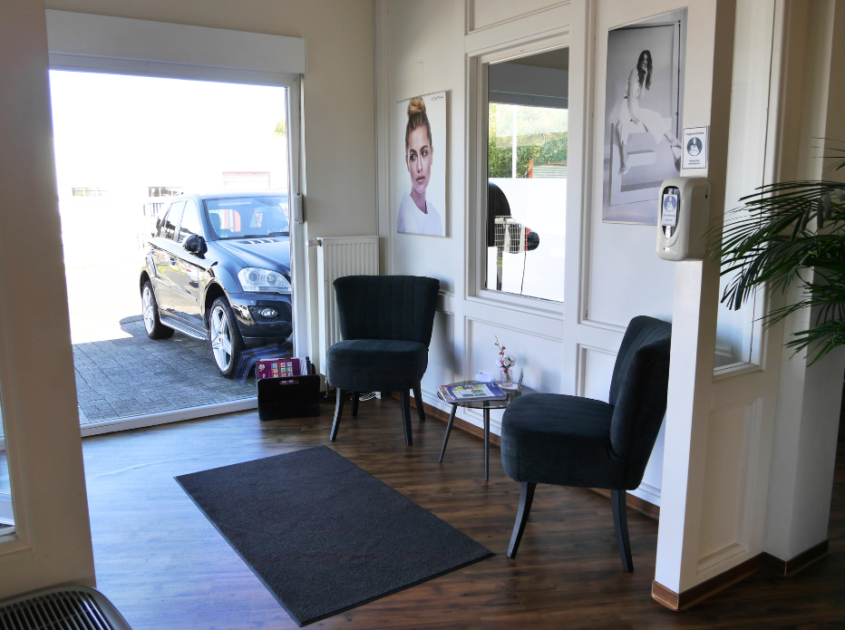 Home haarstudio wartebereich